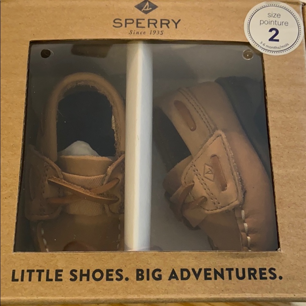 NIB Toddler Sperry size 2